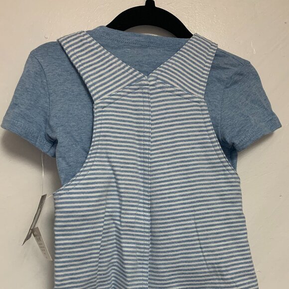 Puppy Appliqué Cotton T-Shirt & Shortalls Set - Picture 8 of 9